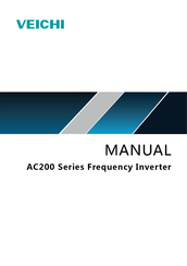 Veichi AC200-T3-R75G Manual