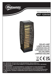 Outsunny 867-129V00 Manual
