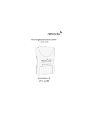 Contacta IL-RX30 Installation & User Manual