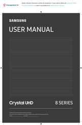 Samsung UE75TU8000 User Manual