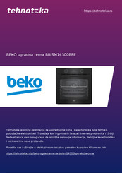 Beko BBISM14300BPE Installation Instructions Manual