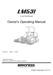 Baroness LM531 Owner's Operating Manual