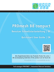 Indu-Sol PROmesh B8 compact Quick Start User Manual