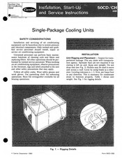 Carrier 50CD Installation Instructions Manual