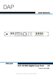 DAPAudio DCP-24 User Manual