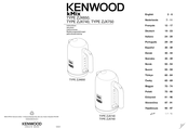 Kenwood ZJX740BK Instructions Manual