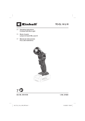 EINHELL TC-CL 18 Li H Operating Instructions Manual