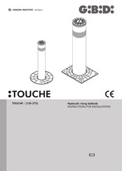Bandini Industrie GBD TOUCHE120 Instructions For Installations