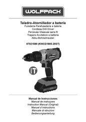 WolfPack KWCD1805-20ST Instruction Manual