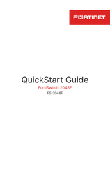 Fortinet FS-2048F Quick Start Manual