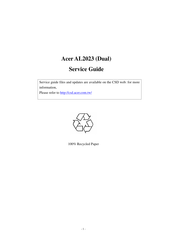 Acer AL2023 Service Manual