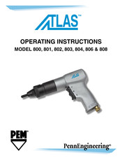 PennEngineering Atlas 804 Operating Instructions Manual