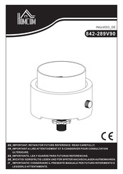 HOMCOM FR04-07-G-B2 Manual