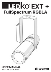 Coemar LEDko EXT+ FullSpectrum RGBLA User Manual