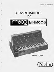 Moog Norlin 204D Service Manual