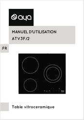 AYA ATV3F/2 Instructions For Use Manual