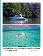 Regal LX36 BOWRIDER 2023 Owner's Manual