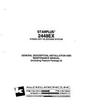 AtoZ KELLATRONICS STARPLUS 2448EX Manual