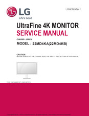 LG UltraFine 22MD4KB Service Manual