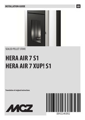 MCZ HERA AIR 7 XUP! S1 Installation Manual