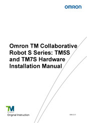 Omron TM Robot TM5S Hardware Installation Manual