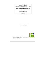 IEI Technology ROCKY-6160 User Manual