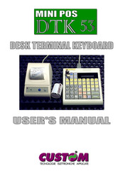 Custom Audio Electronics DTK 53 User Manual