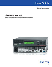 Extron electronics Annotator 401 User Manual