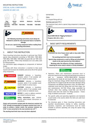 Thiele TWN 0812 Mounting Instructions