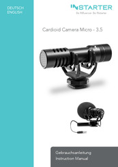 Instarter Cardioid Camera Micro - 3.5 Instruction Manual