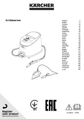 Kärcher SC 4 Deluxe Iron Manual