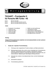 Techart 096.100.182.009 Mounting Instructions