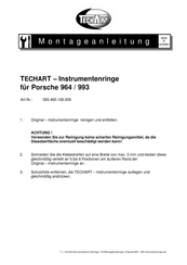 Techart 093.460.106.009 Mounting Instructions