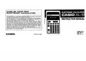Casio AL-8 Instruction Manual