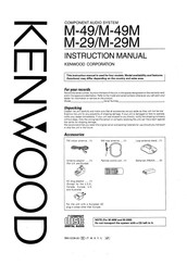 Kenwood M-29M Instruction Manual