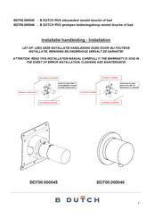B DUTCH BD700.000046 Installation Manual