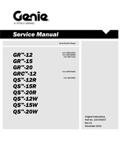 Terex Genie GR-12 Service Manual