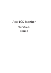 Acer EA220Q User Manual