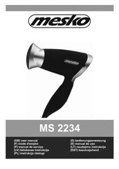 Mesko MS 2234 User Manual