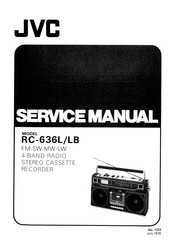 JVC RC-636L Service Manual