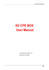 Waveshare 5G CPE BOX User Manual