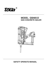 Toua GSN65-D Operate Manual
