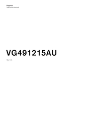 Gaggenau VG491215AU Instruction Manual