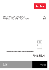 Amica FM135.4 Operating Instructions Manual
