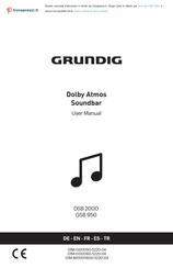Grundig 01M-GSS1060-5220-04 User Manual