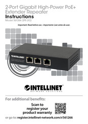 Intellinet IPE-2G Instructions Manual
