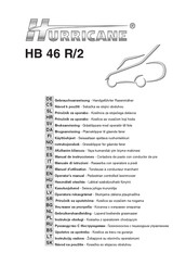 Hurricane HB 46 R/2 Operator's Manual