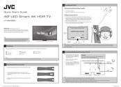 JVC LT-49K880 Quick Start Manual