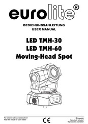 EuroLite LED TMH-30 User Manual