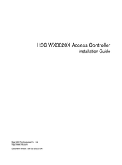 H3C WX3820X Installation Manual